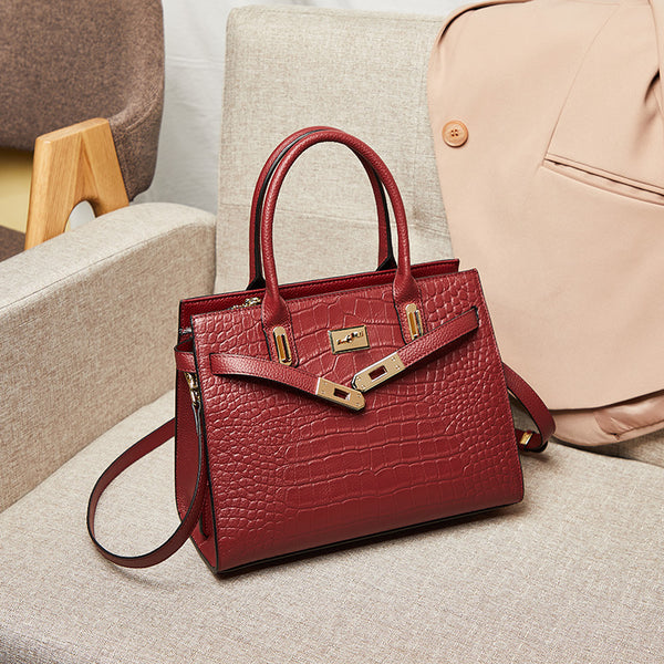 Bolso de gran capacidad para mujer, nuevo bolso de cuero para mujer, bandolera de boda, bolso de madre de gran sentido