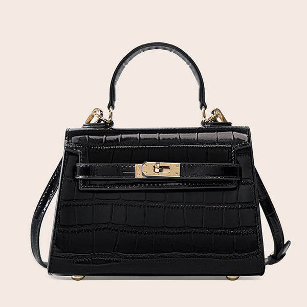 Bolso Kelly portátil de lujo ligero, nuevo bolso de mujer, bolso de mensajero de piel de vaca, bolso de hombro de alta gama, bolso de mano