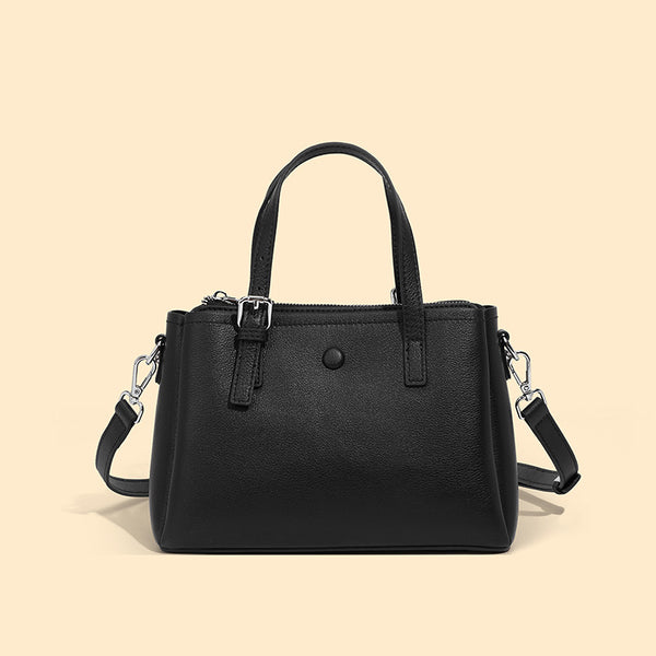 Commuter versatile leather women's bag popular new autumn and winter first-layer cowhide shoulder messenger bag portable tote bag