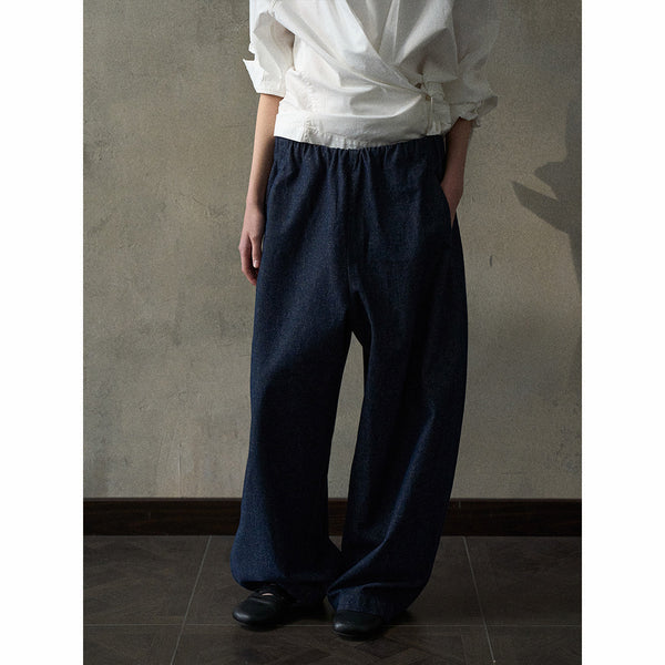 Pantalones vaqueros de algodón con diseño de copos de nieve, estilo cimitarra, de primavera, nuevos, lavados con agua, elásticos, de cintura media, para uso diario, M8112 